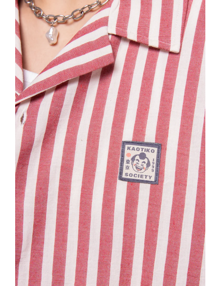 Kaotiko Stripes Sumo Shirt - AQ008-01-1900