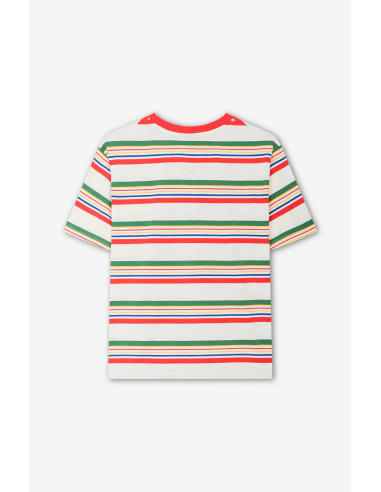 Kaotiko Apple Stripes T-shirt -...
