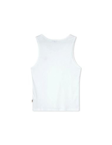 Kaotiko Tank Heart White T-shirt -...