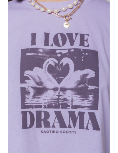 Kaotiko Swans T-shirt - AQ001-01-M002