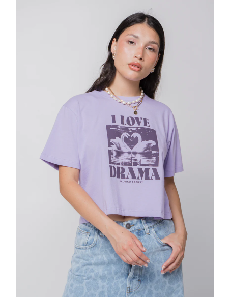 Kaotiko Swans T-shirt - AQ001-01-M002