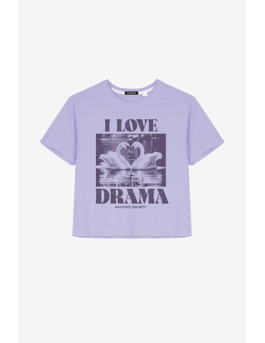 Kaotiko Swans T-shirt - AQ001-01-M002