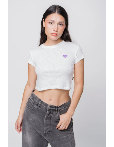 Kaotiko Broken Heart T-shirt - AQ014-01-M002