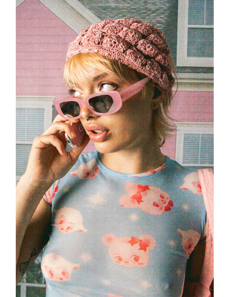 Kaotiko Dark People Tulle T-shirt - AQ006-01-M002