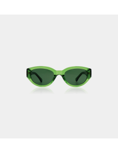 A.kjaerbede  WINNIE Light Olive Transparent Sunglasses-...