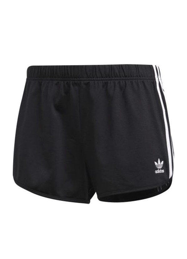 Adidas Originals Womens 3 Stripes Shorts Black DV2555