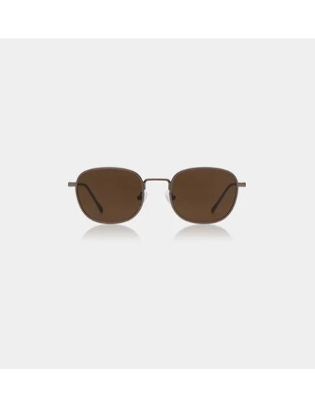 A.kjaerbede HELLO Matte Brown Sunglasses - KL2505-005