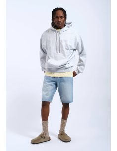 DR DENIM OMAR STREAM LIGHT FADE SHORTS - 2110103