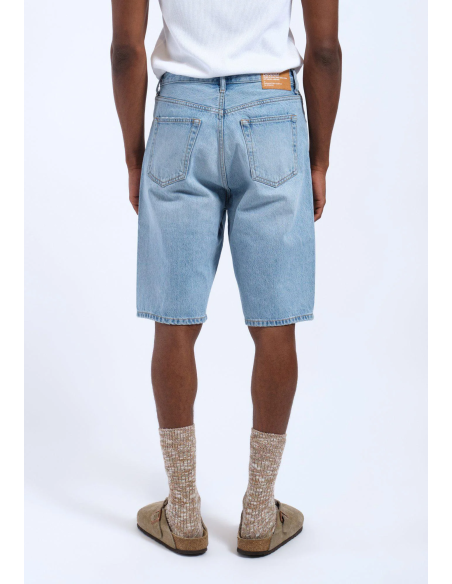 DR DENIM OMAR STREAM LIGHT FADE SHORTS - 2110103