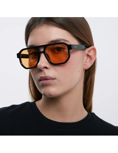 MELLER SEBA BLACK ORANGE SUNGLASSES -...