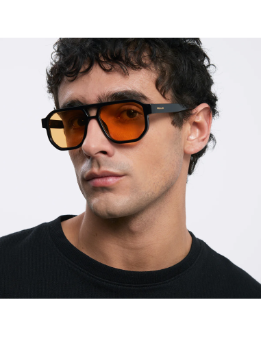 MELLER SEBA BLACK ORANGE SUNGLASSES -...