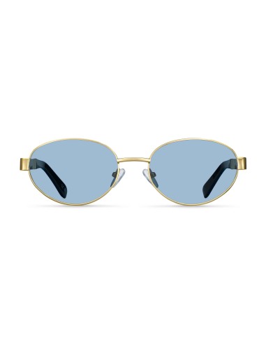 MELLER KARAM GOLD BLUE SUNGLASSES -...