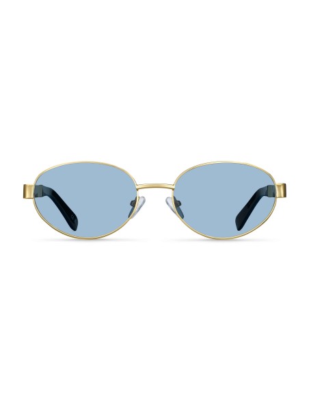 MELLER KARAM GOLD BLUE SUNGLASSES - KAR-GOLDBLUE