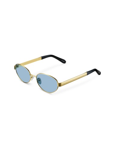 MELLER KARAM GOLD BLUE SUNGLASSES -...