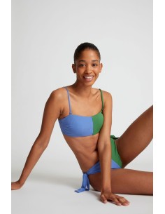 Compania Fantastica Braguita lazada bicolor verde bikini... 2