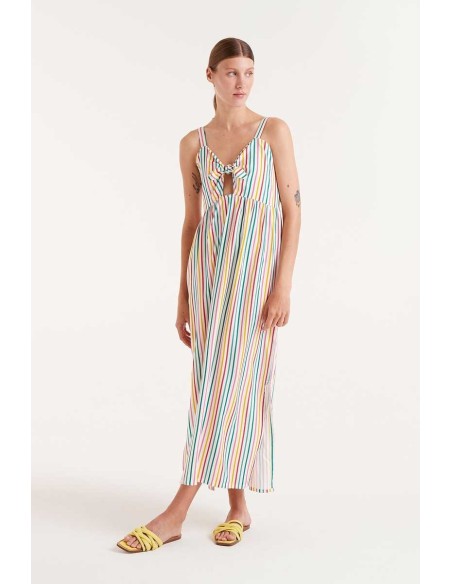 Compania Fantastica Stripes Maxi Dress - 52C/40110