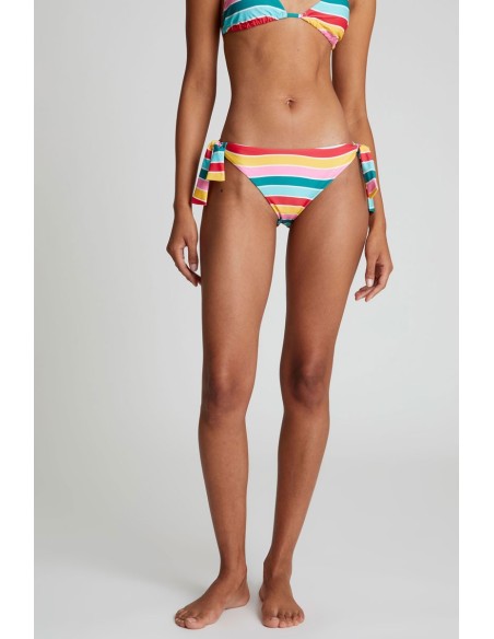 Compania Fantastica Color Wave printed bow bikini bottom - 52C/13915