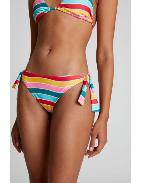Compania Fantastica Color Wave printed bow bikini bottom - 52C/13915