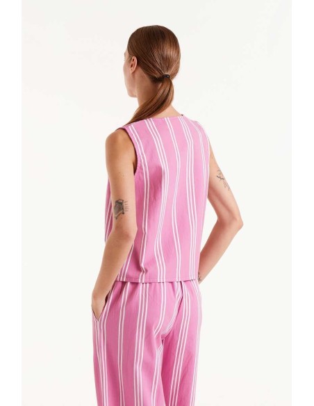 Compania Fantastica Pink Vest - 52C/40123