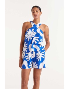 Compania Fantastica Blue Top - 52C/12101