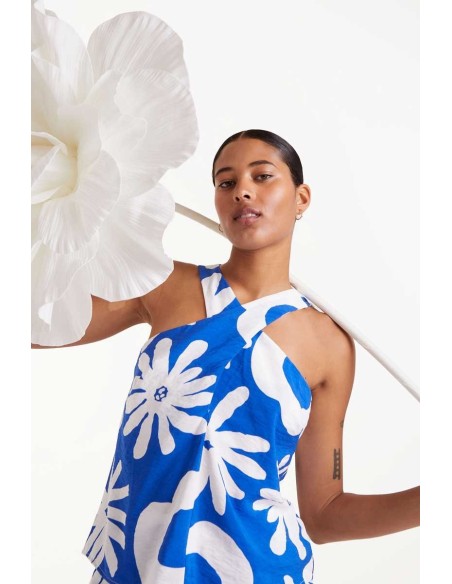 Compania Fantastica Blue Top - 52C/12101