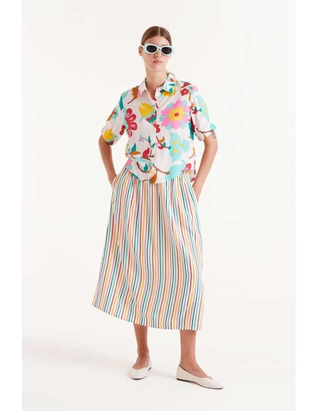 Compania Fantastica Flowers Shirt - 52C/11106