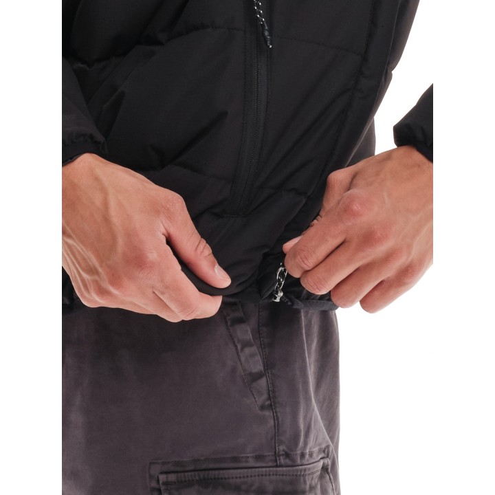 EMERSON ΜΠΟΥΦΑΝ PUFFER ΜΕ ΑΠΟΣΠΩΜΕΝΗ ΚΟΥΚΟΥΛΑ BLACK- 232.EM10.69