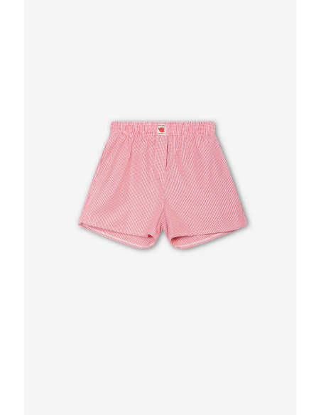 Kaotiko Apple Checked Shorts - AQ061-01-M002