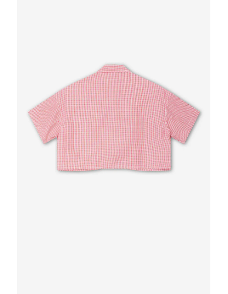 Kaotiko Apple Red Checked Shirt - AQ060-01-M002
