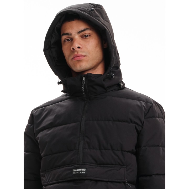 EMERSON ΜΠΟΥΦΑΝ PUFFER ΜΕ ΑΠΟΣΠΩΜΕΝΗ ΚΟΥΚΟΥΛΑ BLACK- 232.EM10.69
