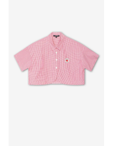 Kaotiko Apple Red Checked Shirt -...
