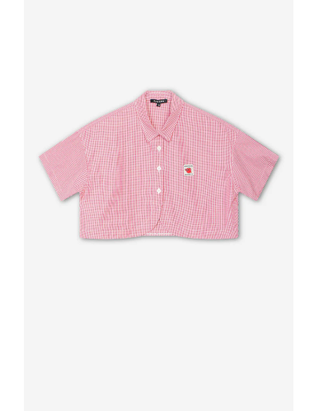 Kaotiko Apple Red Checked Shirt - AQ060-01-M002