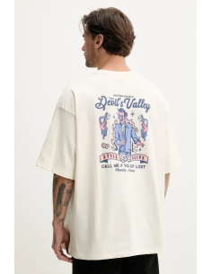 Kaotiko Still Alive Off White T-shirt - AQ052-01s-G002 2