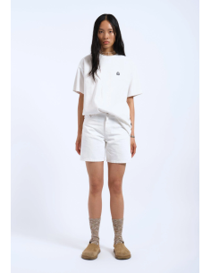Dr Denim Arch White Shorts - 2510104