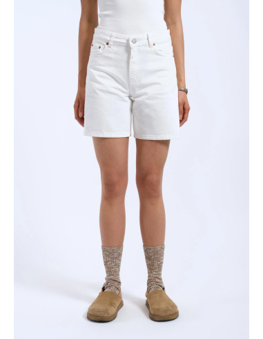 Dr Denim Arch White Shorts - 2510104