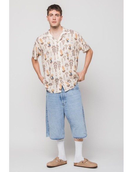 Kaotiko M/C Pharaon Shirt - AQ002-01-1900