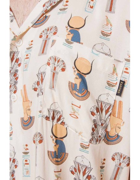 Kaotiko M/C Pharaon Shirt - AQ002-01-1900