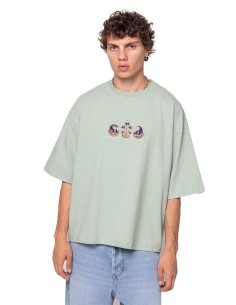 Kaotiko Horus Fresh Green T-shirt - AQ059-01-G002