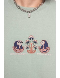 Kaotiko Horus Fresh Green T-shirt - AQ059-01-G002 2