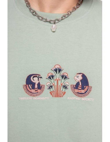 Kaotiko Horus Fresh Green T-shirt -...