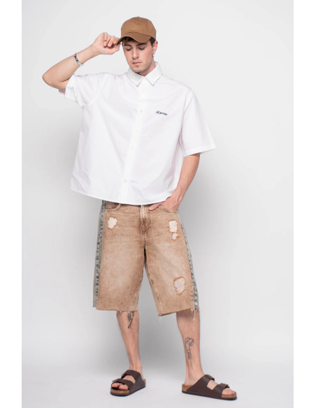 Kaotiko Big Sur White Shirt - AQ013-01-1900