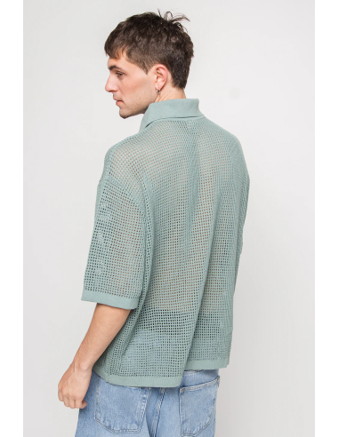 Kaotiko Polo Crochet Water Green...