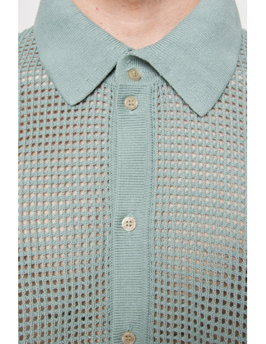 Kaotiko Polo Crochet Water Green...