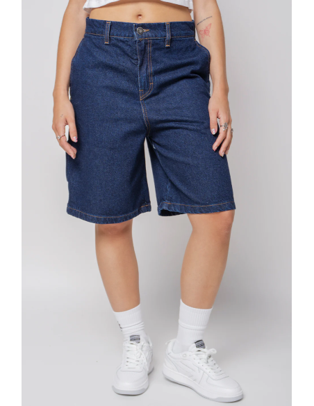 Kaotiko Carpenter Denim Bermuda Shorts - AQ037-01-K002