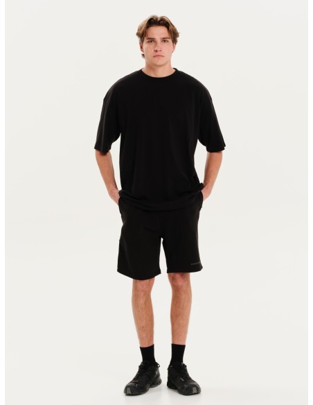 EMERSON Oversized Black T-Shirt - 251.EM33.100