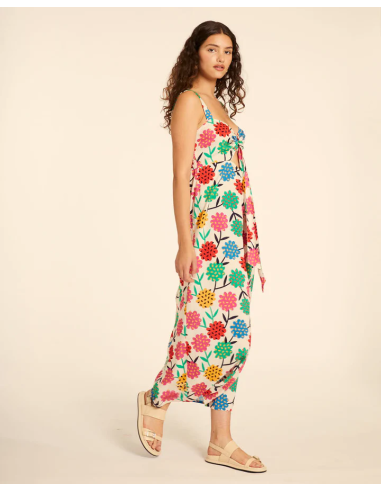 PEPALOVERS LONG KNOTTED FLOWER DRESS...