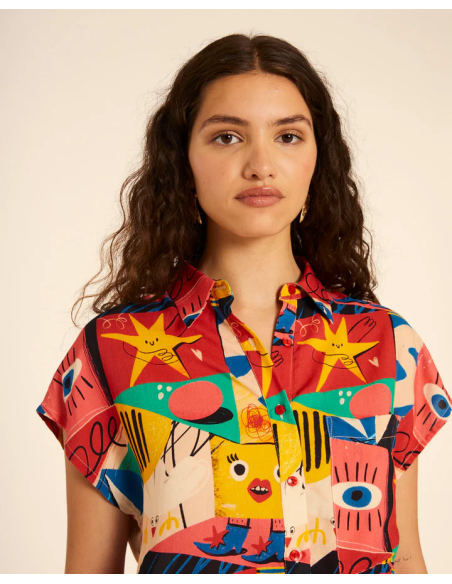 PEPALOVERS COMIC SHIRT - 111354