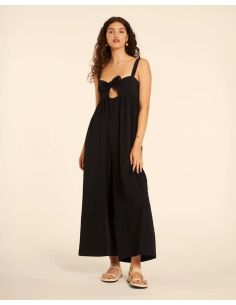 PEPALOVERS BLACK KNOTTED JUMPSUIT - 111426