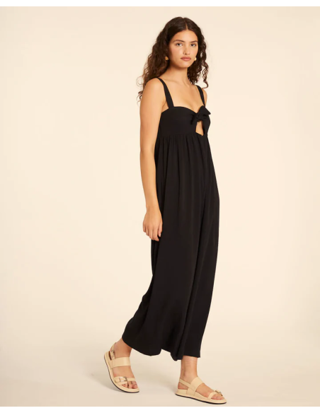 PEPALOVERS BLACK KNOTTED JUMPSUIT - 111426
