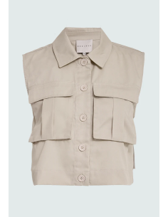 Desires DSFaye Cropped Vest - DE9399